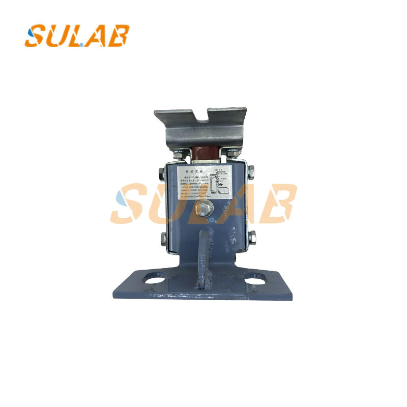 High Speed Cabin And Counterweight Elevator Guide Shoe DXP126-08 LUB121K For Rail 16mm 10mm