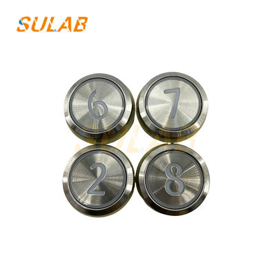 Les accessoires de l'ascenseur Kone bouton rond tout neuf commutateur en acier inoxydable bouton rond 863233H03