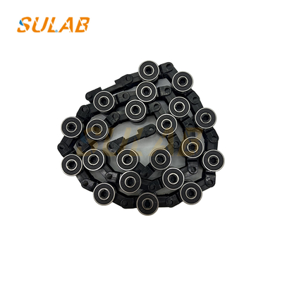SULAB Chaîne de roulement d'escalator à double fourchette Pièces de rechange en nylon
