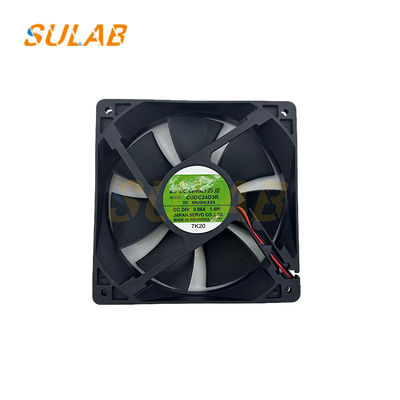 Ventilateur de refroidissement d'ascenseur à roulement à billes CUDC24D3R 24V d'origine pour systèmes d'onduleurs Mitsubishi