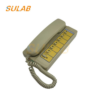 NKT12 Ascenseur hôte de haut-parleur avec capacité d'appel à six voies système 4 fils et DC 12V pour la communication d'urgence