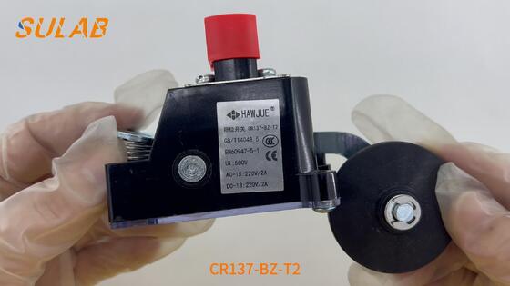 CR137-BZ-T2 Commutateur de limite de charge lourde avec IP67, contacts à action rapide 2×SPDT et levier à rouleaux en acier