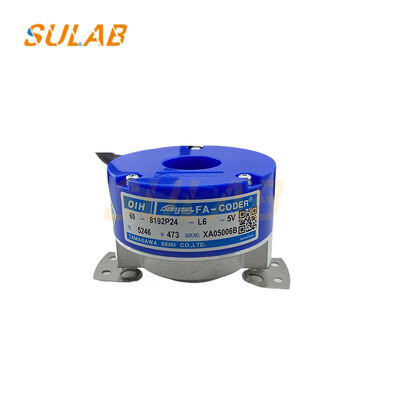 Tamagawa Encoder TS5246N473 avec 8192P/R High Resolution Line Driver Output et φ60mm Flange Design pour les ascenseurs