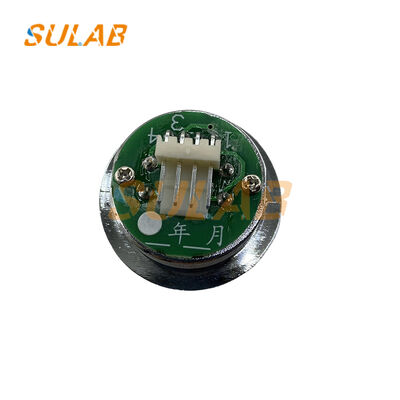 BR32A Bouton d'ascenseur de spécification universelle de 32 mm avec indicateur de rétroéclairage LED et contact momentané normalement ouvert