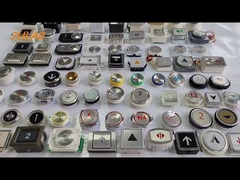 Bouton d'ascenseur avec Braille Bouton d'ascenseur en acier inoxydable de haute qualité P366060B112G11L922