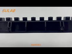 Bandes de bordure en plastique jaune et bandes de roulement noires pour marches d'escalator, Bande jaune en plastique pour escalator