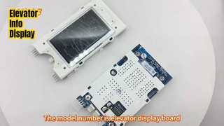 Mise à niveau de l'écran d'affichage de l'ascenseur, informations en temps réel