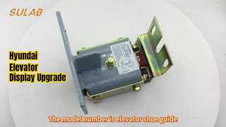 Présentez la chaussure de guidage de voiture d'ascenseur Xizi Otis 16MM 10MM LUB121K chaussure de guidage coulissante pour un lisse