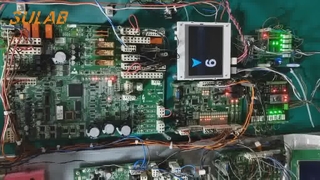 Panneau d'ascenseur Mitsubishi LHH1010B, affichage au sol