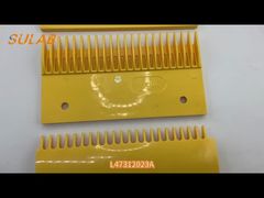 Plaque Peigne Escalator Sécurité Jaune L70A
