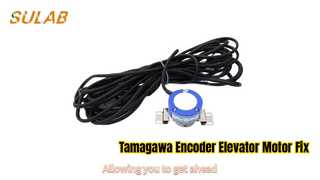 Tamagawa TS5246N2435 encodeur rotatif OIH60‑8192P20‑L6‑5V XA26585 pour moteur de Traction d'ascenseur Pa de rechange