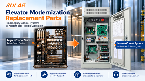 Dernières nouvelles de l'entreprise Elevator Modernization & Replacement Parts | SULAB