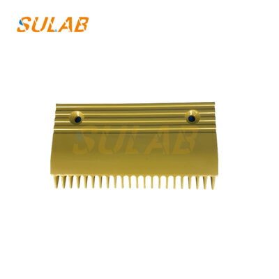 22-teeth Escalator Comb Plate with High-strength Engineering Plastic for Smooth Transition and EN 115-1 Compliance