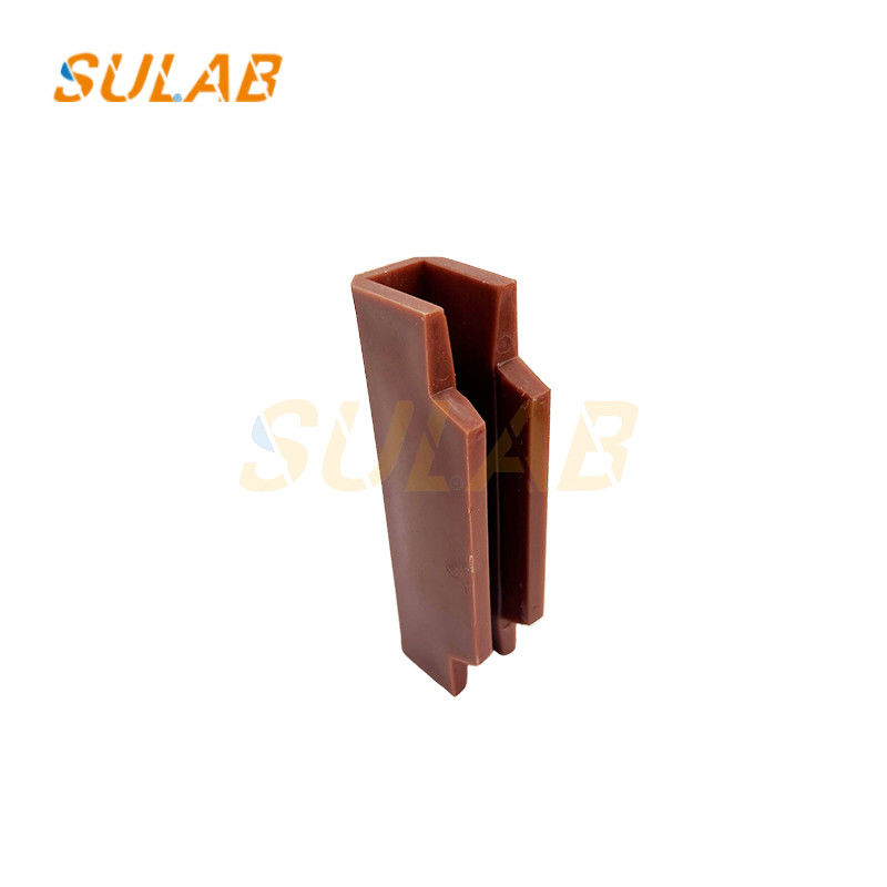 High Wear Resistance Low Friction Coefficient Shock Absorption Elevator Counterweight Guide Shoe Lining Elevator Spare Parts