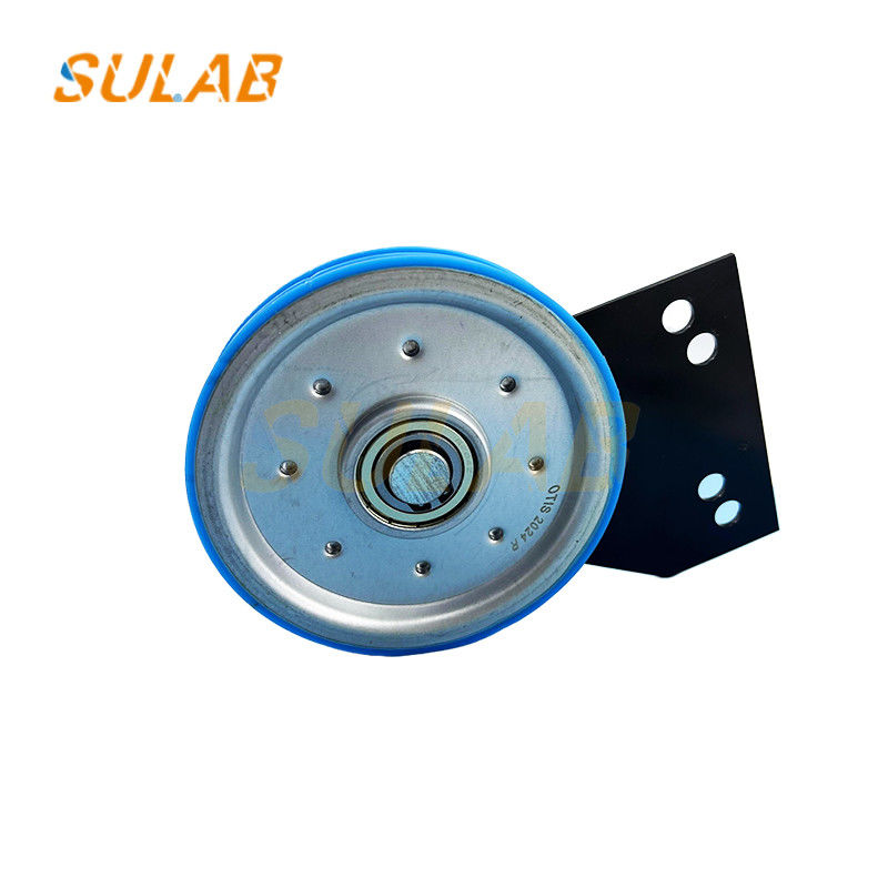 Otis Door Hanging Wheel Elevator Hanger Roller With Mounting Base Elevator Spare Parts