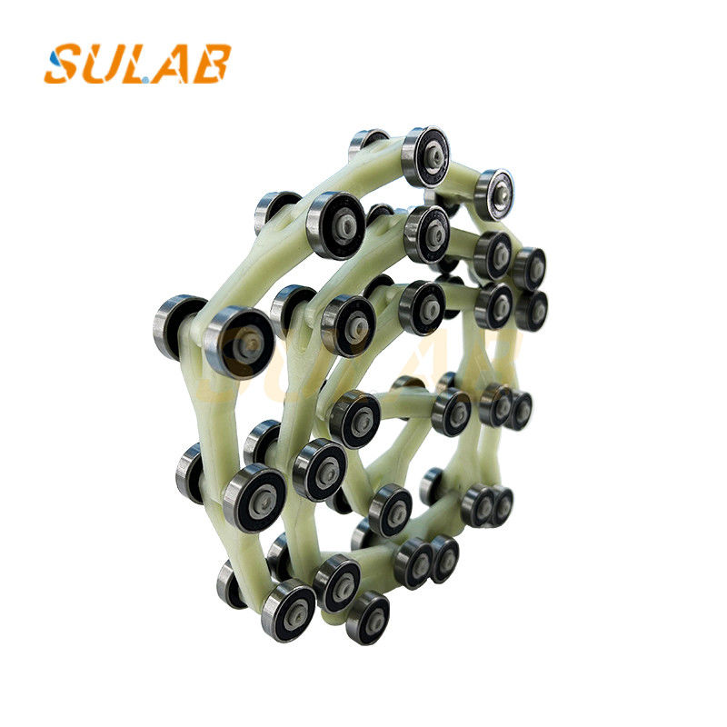 25 Section Escalator Spare Parts Newel Chain for Smooth and Safe Operation