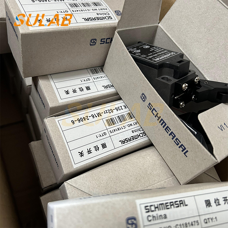 Schmersal Z3K 236-02zr-M16-2406-6 Safety Limit Switch with 2 Normally-Closed Contacts and 20,000,000 Operations