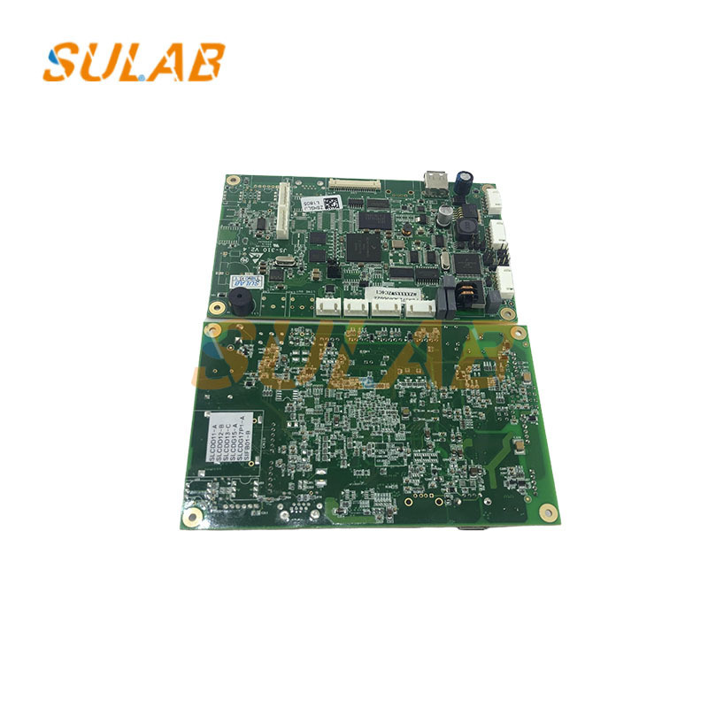 Mitsubishi Elevator LCD Display Board with DC 24V ±10% Power 180mm × 120mm × 25mm Dimensions and 12-Pin Industrial Connector