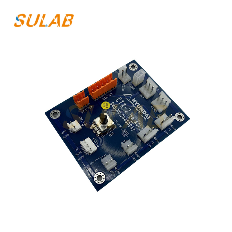 Hyundai Original CTX-2 Elevator Control Motherboard - PCB Main Board with 12 Months Warranty for STVF9 and WBVF Systems