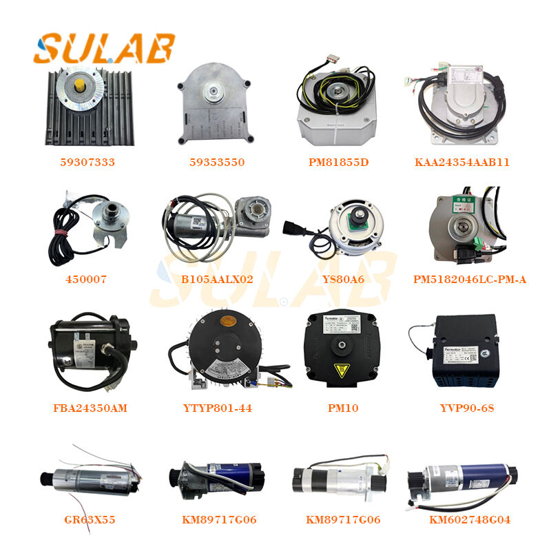 48W S1 Continuous Duty Cycle Permanent Magnet Synchronous Elevator Door Motor Submersible Door Operator