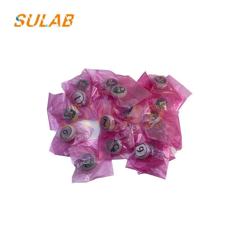 KONE Elevator Button DC 24V with LED Indicator Lights and 32.2mm Diameter for Call Panel