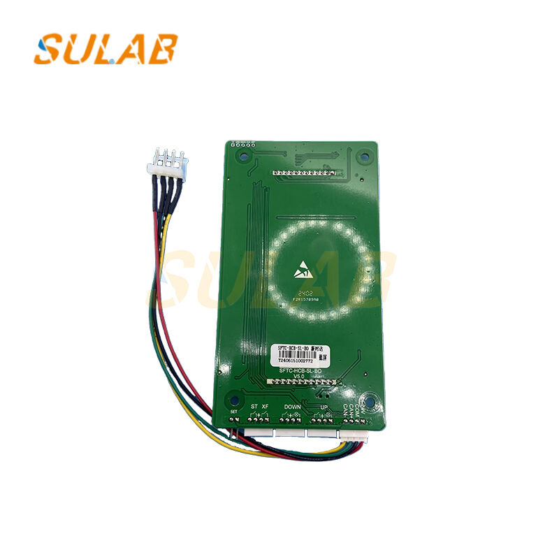 Monarch SFTC-HCB-L-BO Elevator Call Panel with 4.3-inch White LCD Display CAN Communication and DC24V Working Voltage