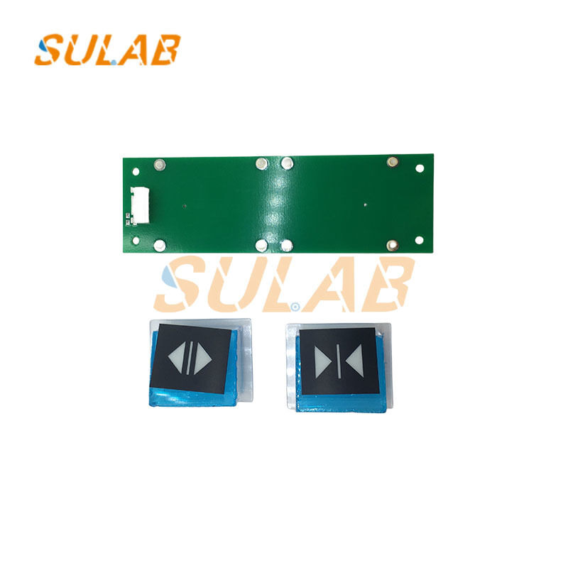 MITSUBISHI Elevator Square Push Button with Silver Alloy Contacts & LED Indication for GPS-II Series LHB-008B
