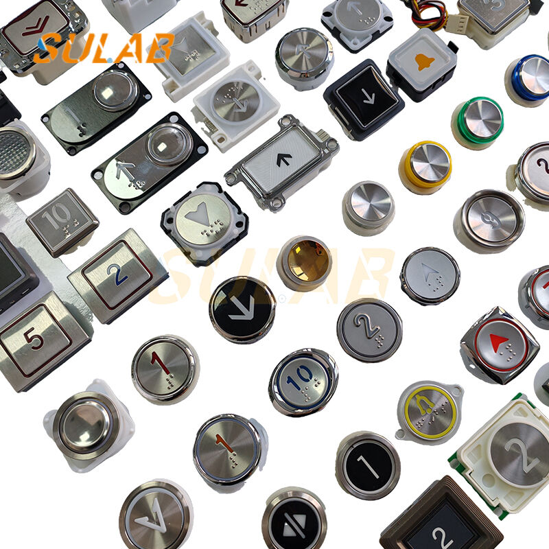 MTD260 Elevator Hall Call Push Button PCB High Bright LED Illuminated Landing Operation Switch Lift Replacement Maintenance Spare Parts