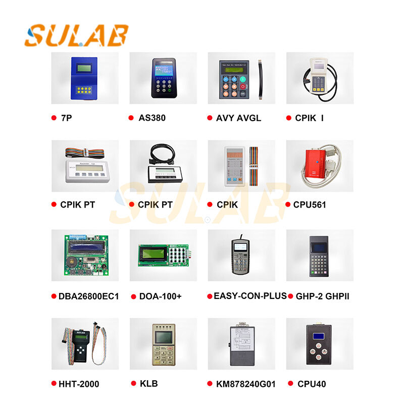 Handheld Elevator Debugger with 5P/6P/7P Interface and USB Cable for Elevator Maintenance