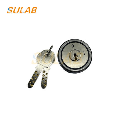 Interrupteur à clé électromagnétique pour ascenseur avec montage sur panneau pour verrouillage sécurisé de la station de base