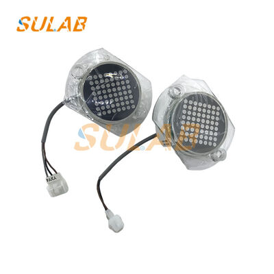 FZB06602 Indicateur de fonctionnement pour escalier mécanique, feu de signalisation 24 VDC avec boîtier en PC stabilisé aux UV et étanchéité IP54, compatible OTIS