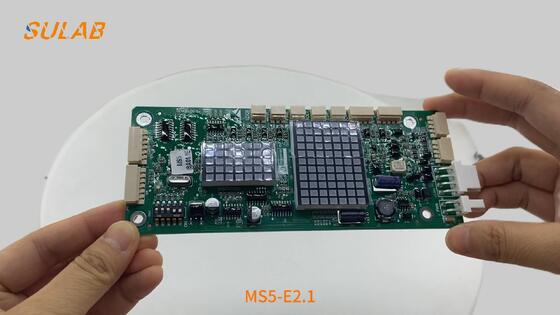 ThyssenKrupp MS5-E2.1 Panneau d'affichage LOP d'ascenseur PCB d'appel sortant pour système MC2/MC2-B avec qualité d'origine et livraison rapide