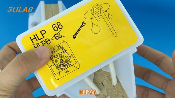 SC Coupe d'huile d'ascenseur HLP 68 ∙ ABS Lubrifiant de rails en plastique à large ouverture de 3 cm pour les rails de guidage de voiture et contrepoids