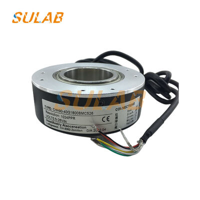 Détecteur de vitesse d'ascenseur durable Détecteur rotatif d'ascenseur Détecteur de vitesse d'ascenseur Détecteur de vitesse de l'ascenseur Pièces de rechange CHH90-40G1800BMC526