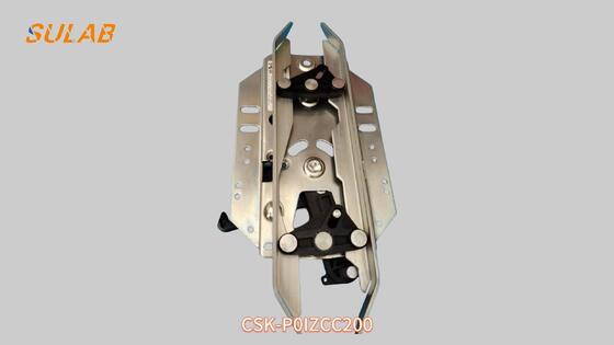 Vane de porte de voiture d'ascenseur d'acier galvanisé haute résistance à l'usure, résistant à l'usure, fonctionnement synchrone en plastique pour système d'opérateur de porte de fermator