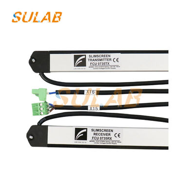 FCU07350740RX Récepteur de rideau de lumière d'ascenseur avec boîtier en plastique infrarouge à haute sensibilité et anti-poussière pour la protection anti-clampe de la porte de l'ascenseur